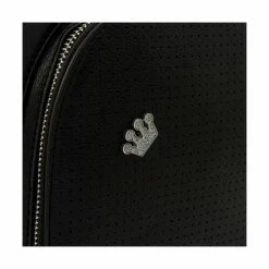 LOUNGEFLY Black Pin Trader Collector Mini Backpack New