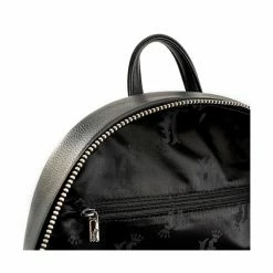 LOUNGEFLY Black Pin Trader Collector Mini Backpack New