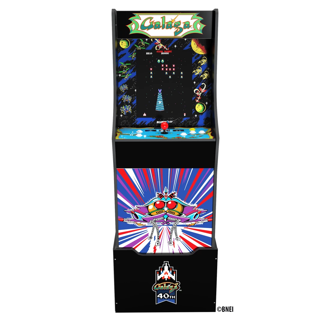 ShopHippo GALAGA 40th Anniversary 12-IN-1 Bandai Namco Legacy Edition Arcade With Licensed Riser, ARCADE1UP New 8 ShopHippo GALAGA 40th Anniversary 12-IN-1 Bandai Namco Legacy Edition Arcade With Licensed Riser, ARCADE1UP New