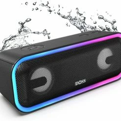 ShopHippo Bluetooth Speakers, DOSS SoundBox Pro+,IPX5 Waterproof