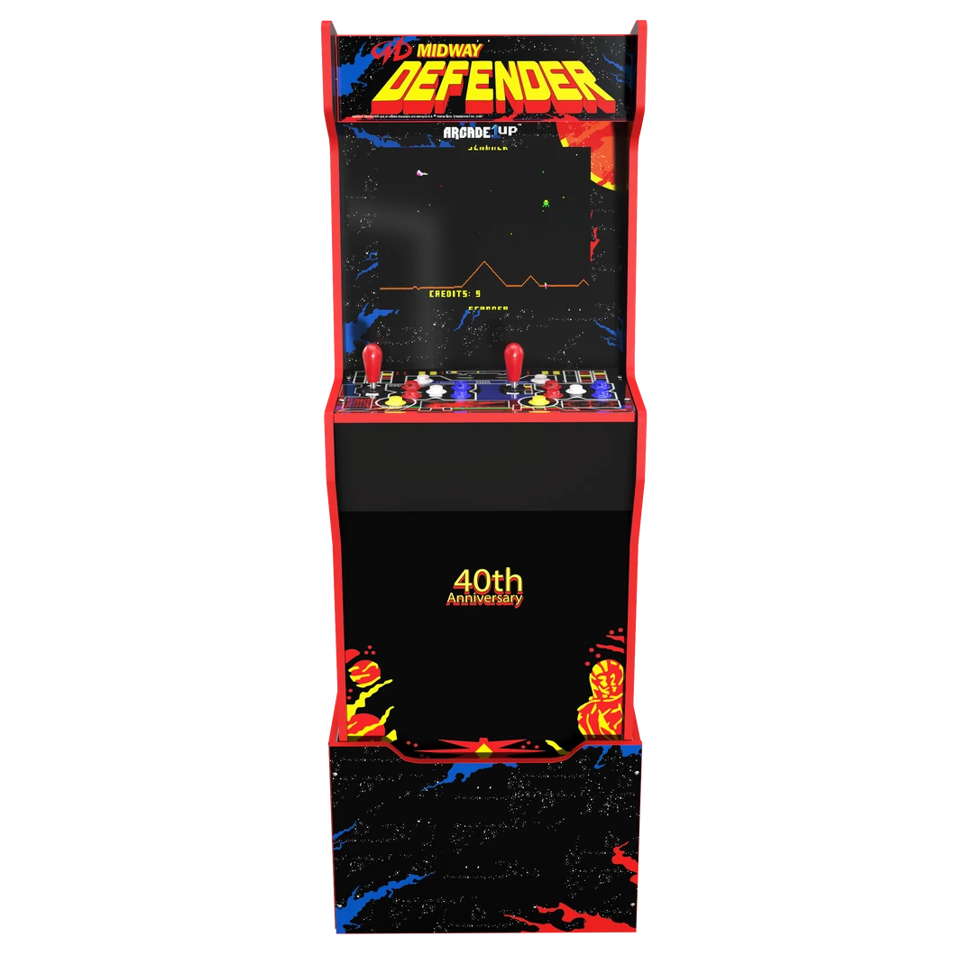 ShopHippo DEFENDER 40th Anniversary 12-IN-1 Midway Legacy Edition Arcade With Licensed Riser, ARCADE1UP New 5 ShopHippo DEFENDER 40th Anniversary 12-IN-1 Midway Legacy Edition Arcade With Licensed Riser, ARCADE1UP New