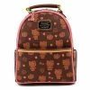 New LOUNGEFLY HELLO KITTY - PUMPKIN SPICE AOP CONVERTIBLE MINI BACKPACK 1 New LOUNGEFLY HELLO KITTY - PUMPKIN SPICE AOP CONVERTIBLE MINI BACKPACK