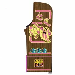 ShopHippo Ms. PacMan 40th Anniversary 10-IN-1 Bandai Legacy Edition Arcade With Licensed Riser And Light-Up Marquee, Arcade1Up New 12 ShopHippo Ms. PacMan 40th Anniversary 10-IN-1 Bandai Legacy Edition Arcade With Licensed Riser And Light-Up Marquee, Arcade1Up New