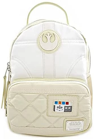 LOUNGEFLY Star Wars Princess Leia Hoth Cosplay Double Strap Shoulder Bag 3 LOUNGEFLY Star Wars Princess Leia Hoth Cosplay Double Strap Shoulder Bag