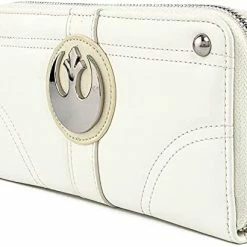 New LOUNGEFLY Star Wars Princess Leia Hoth Cosplay Zip Around Wallet, Ivory 9 New LOUNGEFLY Star Wars Princess Leia Hoth Cosplay Zip Around Wallet, Ivory