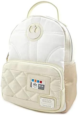 LOUNGEFLY Star Wars Princess Leia Hoth Cosplay Double Strap Shoulder Bag 7 LOUNGEFLY Star Wars Princess Leia Hoth Cosplay Double Strap Shoulder Bag