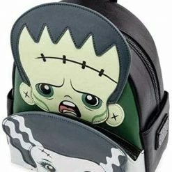 LOUNGEFLY Universal Monsters Frankie And Bride Cosplay Backpack 11 LOUNGEFLY Universal Monsters Frankie And Bride Cosplay Backpack