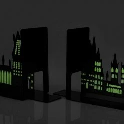 ShopHippo Harry Potter Hogwarts Castle Metal Bookends | Die Cut Metal Bookends With Hogwarts Castle Silhouette Glow In The Dark Design | Ideal For Harry Potter Book Collections New 11 ShopHippo Harry Potter Hogwarts Castle Metal Bookends | Die Cut Metal Bookends With Hogwarts Castle Silhouette Glow In The Dark Design | Ideal For Harry Potter Book Collections New