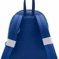 LOUNGEFLY X Pokemon Squirtle Flower All Over Print Mini Backpack New 8 LOUNGEFLY X Pokemon Squirtle Flower All Over Print Mini Backpack New