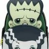 LOUNGEFLY Universal Monsters Frankie And Bride Cosplay Backpack 2 LOUNGEFLY Universal Monsters Frankie And Bride Cosplay Backpack