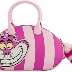 LOUNGEFLY Licensed Disney Alice In Wonderland Cheshire Cat Applique Crossbody New