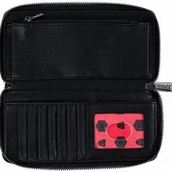 New LOUNGEFLY Star Wars Kylo Ren Faux Leather Zip Wallet