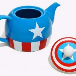 ShopHippo New Marvel Avengers Captain America Ceramic Teapot (36oz) 9 ShopHippo New Marvel Avengers Captain America Ceramic Teapot (36oz)