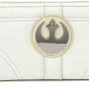 New LOUNGEFLY Star Wars Princess Leia Hoth Cosplay Zip Around Wallet, Ivory 1 New LOUNGEFLY Star Wars Princess Leia Hoth Cosplay Zip Around Wallet, Ivory