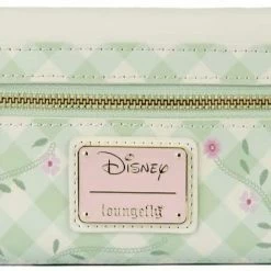 New LOUNGEFLY Disney Bambi Springtime Gingham Trifold Wallet