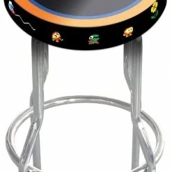 ShopHippo ARCADE1UP Stool Adjustable Height 21.5 Inches To 29.5 Inches (Dig Dug) New