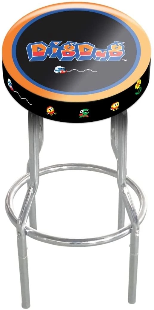 ShopHippo ARCADE1UP Stool Adjustable Height 21.5 Inches To 29.5 Inches (Dig Dug) New 3 ShopHippo ARCADE1UP Stool Adjustable Height 21.5 Inches To 29.5 Inches (Dig Dug) New