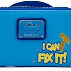 New LOUNGEFLY Disney Wreck-It Ralph Fix-It Felix Faux Leather Wallet
