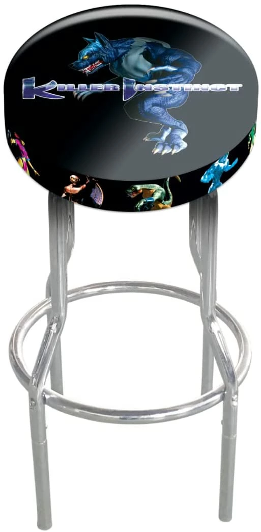 ShopHippo ARCADE1UP Stool Adjustable Height 21.5 Inches To 29.5 Inches (Killer Instinct) 3 ShopHippo ARCADE1UP Stool Adjustable Height 21.5 Inches To 29.5 Inches (Killer Instinct)