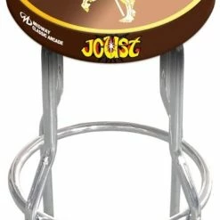 ShopHippo ARCADE1UP Stool Adjustable Height 21.5 Inches To 29.5 Inches (Joust)