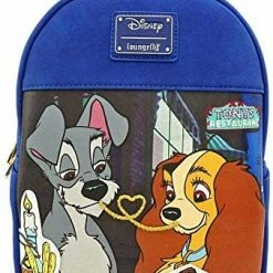 LOUNGEFLY Disney The Lady And The Tramp Mini Backpack New