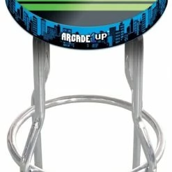 ShopHippo ARCADE1UP Stool Adjustable Height 21.5 Inches To 29.5 Inches (Rampage)