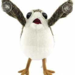 ShopHippo New Star Wars The Last Jedi Porg On Board Figure Suction Cup Plush - White And Brown