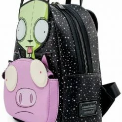 ShopHippo New LOUNGEFLY Nickelodeon Invader Zim Gir Pig Doom Womens Double Strap Shoulder Bag Purse 12 ShopHippo New LOUNGEFLY Nickelodeon Invader Zim Gir Pig Doom Womens Double Strap Shoulder Bag Purse