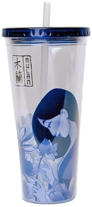 ShopHippo Seven20 Disney Mulan Floart Art 16oz Plastic Tumbler W/ Lid & Straw New 3 ShopHippo Seven20 Disney Mulan Floart Art 16oz Plastic Tumbler W/ Lid & Straw New