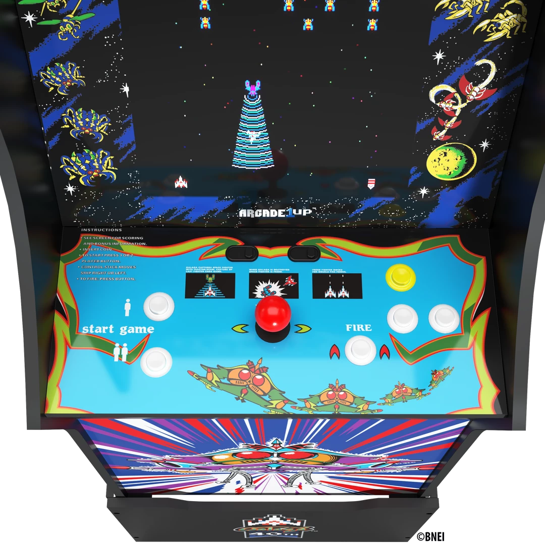 ShopHippo GALAGA 40th Anniversary 12-IN-1 Bandai Namco Legacy Edition Arcade With Licensed Riser, ARCADE1UP New 5 ShopHippo GALAGA 40th Anniversary 12-IN-1 Bandai Namco Legacy Edition Arcade With Licensed Riser, ARCADE1UP New