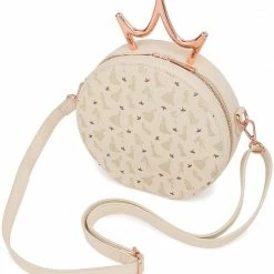 New LOUNGEFLY Disney Ultimate Princess Metal Crown Crossbody 12 New LOUNGEFLY Disney Ultimate Princess Metal Crown Crossbody