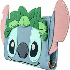New Loungefly Cosplay Luau Stitch Bifold Wallet 9 New Loungefly Cosplay Luau Stitch Bifold Wallet
