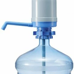 ShopHippo DOLPHIN WATER PUMP - BPA - Free Manual Drinking Water Pump - Fits Most 5-6 Gallon Water Coolers New