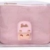 LOUNGEFLY Barbie Gold Lock Crossbody Bag