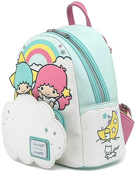 Loungefly New Little Twin Stars Two Stars On Cloud Mini Backpack 6 Loungefly New Little Twin Stars Two Stars On Cloud Mini Backpack