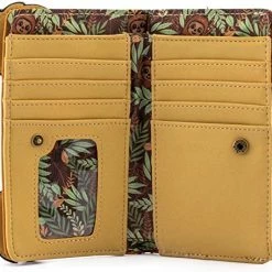 LOUNGEFLY Star Wars Wicket Ewok Cosplay Faux Leather Wallet 9 LOUNGEFLY Star Wars Wicket Ewok Cosplay Faux Leather Wallet