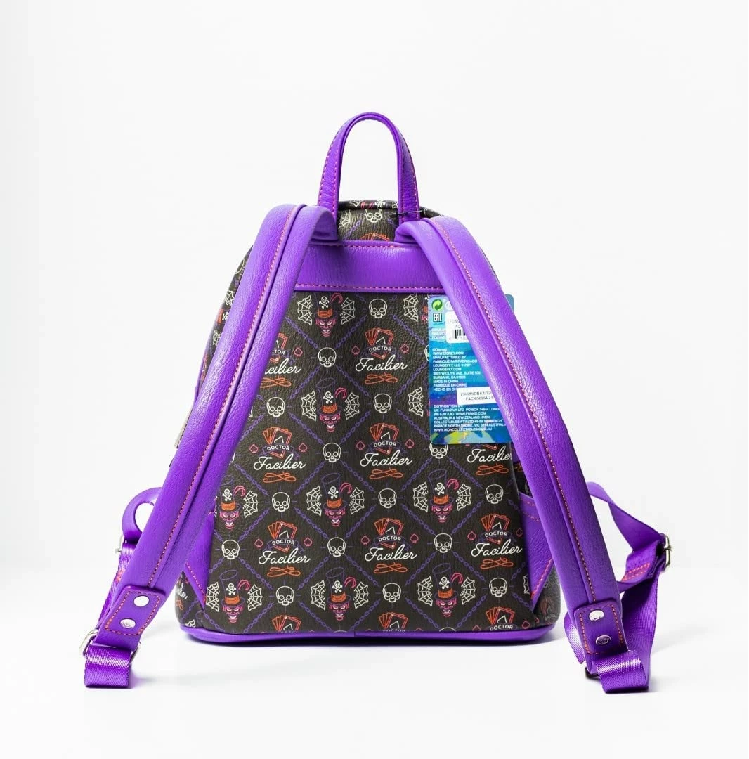 LOUNGEFLY Disney Villains Dr Facilier AOP Mini Backpack 4 LOUNGEFLY Disney Villains Dr Facilier AOP Mini Backpack