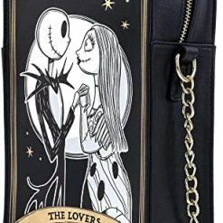 LOUNGEFLY X Disney Nightmare Before Christmas Tarot Card Passport Crossbody 10 LOUNGEFLY X Disney Nightmare Before Christmas Tarot Card Passport Crossbody