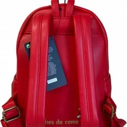 LOUNGEFLY Disney Pinnochio Marionette Womens Double Strap Shoulder Bag Purse New