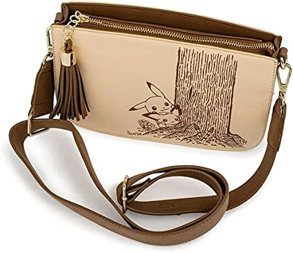 LOUNGEFLY Pokemon Sepia Pikachu Crossbody New 6 LOUNGEFLY Pokemon Sepia Pikachu Crossbody New
