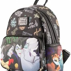 ShopHippo LOUNGEFLY Disney Villains Club Womens Double Strap Shoulder Bag Purse 9 ShopHippo LOUNGEFLY Disney Villains Club Womens Double Strap Shoulder Bag Purse