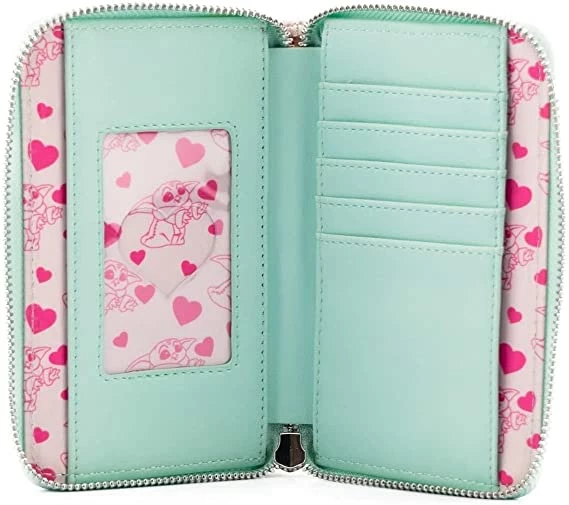 New LOUNGEFLY Mandalorian Grogu Vlntns Zip Around Wallet 5 New LOUNGEFLY Mandalorian Grogu Vlntns Zip Around Wallet