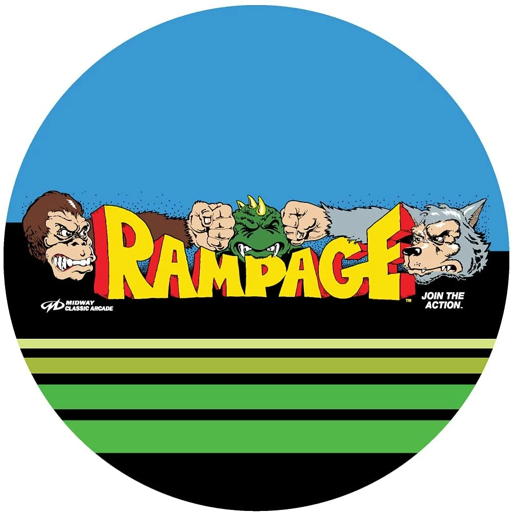 ShopHippo ARCADE1UP Stool Adjustable Height 21.5 Inches To 29.5 Inches (Rampage) 5 ShopHippo ARCADE1UP Stool Adjustable Height 21.5 Inches To 29.5 Inches (Rampage)