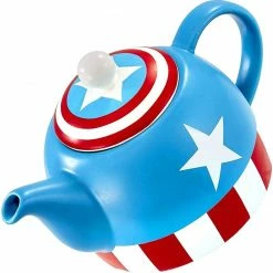 ShopHippo Sales 19 ShopHippo New Marvel Avengers Captain America Ceramic Teapot (36oz)
