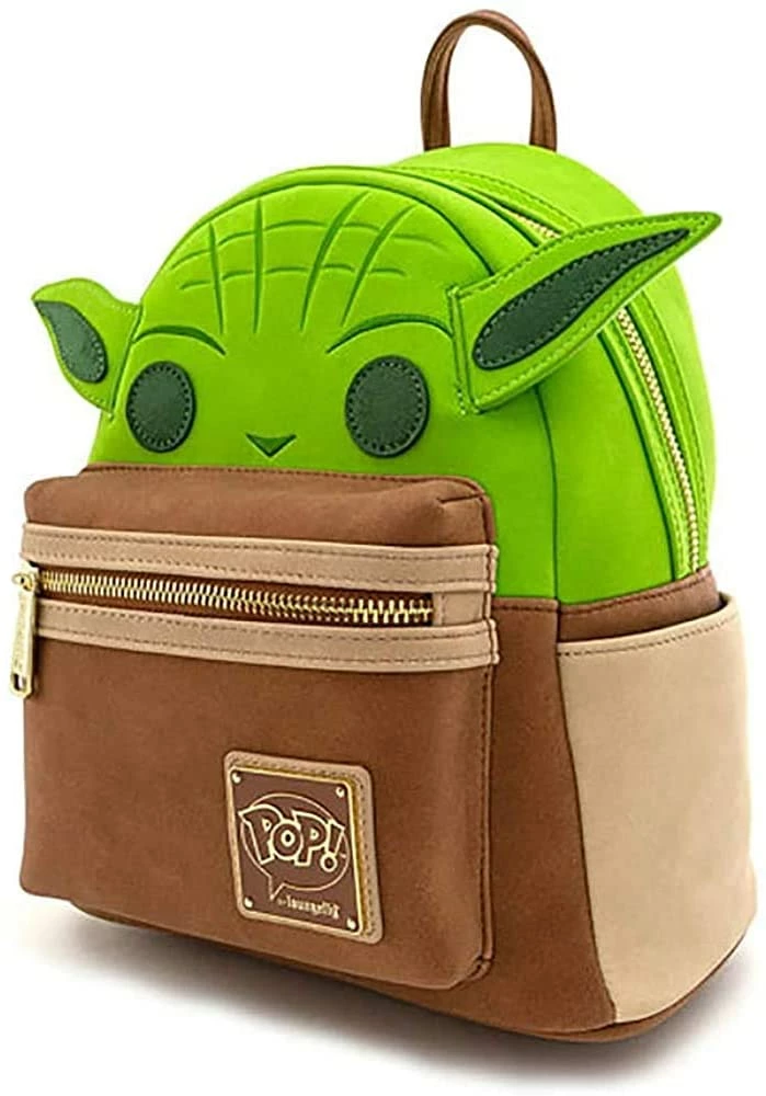 ShopHippo Loungefly Star Wars Pop Yoda Cosplay Womens Double Strap Shoulder Bag Purse 4 ShopHippo Loungefly Star Wars Pop Yoda Cosplay Womens Double Strap Shoulder Bag Purse