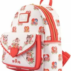 New LOUNGEFLY Women's Funko Villainous Valentines Double Strap Shoulder Bag Purse 11 New LOUNGEFLY Women's Funko Villainous Valentines Double Strap Shoulder Bag Purse