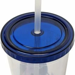 ShopHippo Seven20 Disney Mulan Floart Art 16oz Plastic Tumbler W/ Lid & Straw New