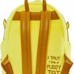 ShopHippo LOUNGEFLY Looney Tunes Tweety Plush Womens Double Strap Shoulder Bag Purse