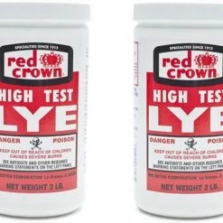 ShopHippo New The Boyer Corporation Red Crown Lye 2 Lbs (Pack Of 2)