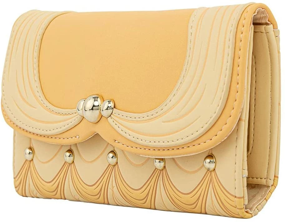 ShopHippo New LOUNGEFLY Disney Beauty And The Beast 30th Anniversary Belle Cosplay Flap Wallet 4 ShopHippo New LOUNGEFLY Disney Beauty And The Beast 30th Anniversary Belle Cosplay Flap Wallet